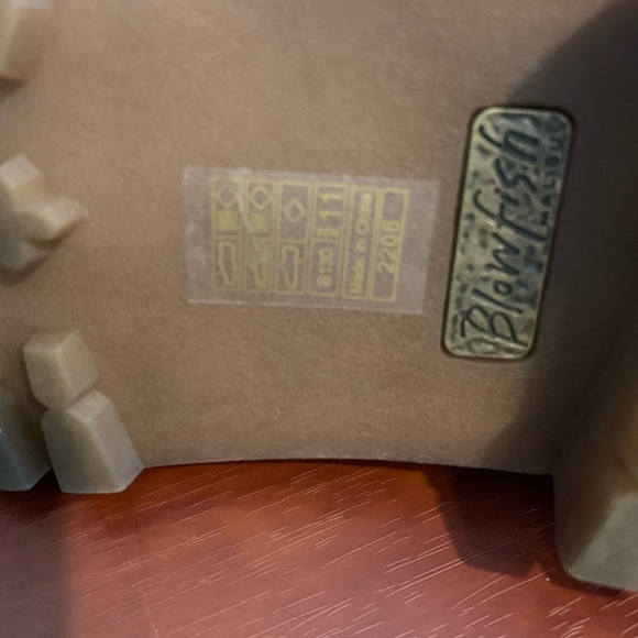 Blowfish Booties Cream Ankle Boots size 11 Vegan New - Picture 12 of 16